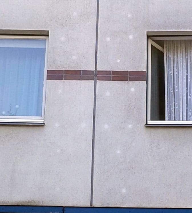 WDVS Schäden der Dübel, Vollwärmeschutz
