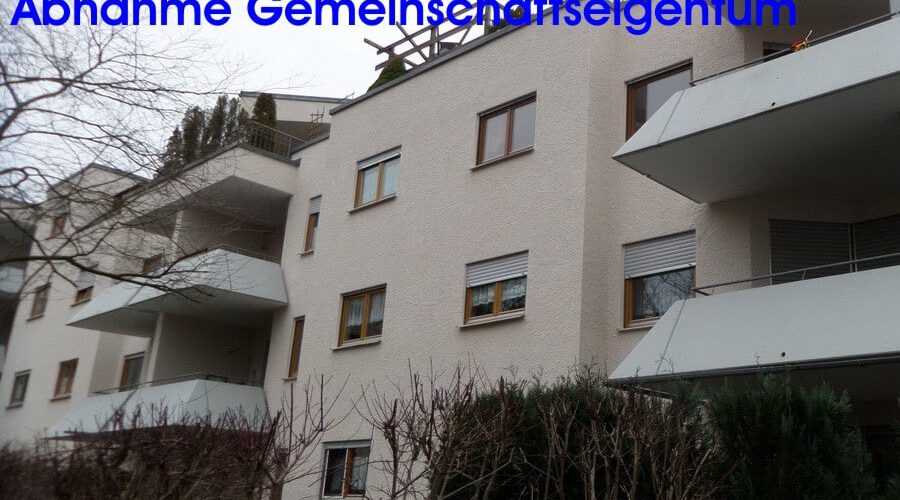 Abnahme Gemeinschaftseigentum