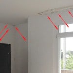 schaedlicher Schimmel Ecke oben Dachgeschoss