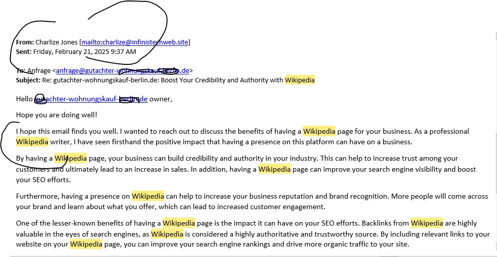 Wikipedia Eintrag Betrug Fake Abzocker Indien, UK & US Vorschussbetrug 11 charlize wikipedia scammer infinistechweb.site charlize@infinistechweb.site
