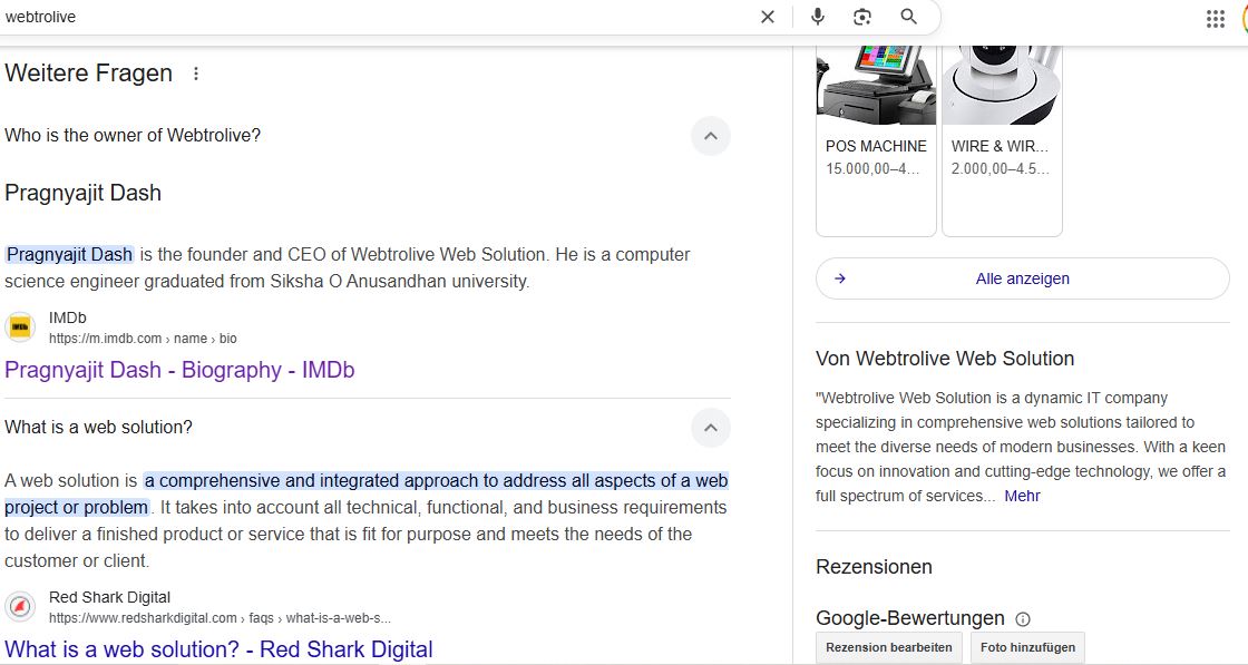 Wikipedia Eintrag Betrug Fake Abzocker Indien, UK & US Vorschussbetrug 5 Pragnyajit Dash is the founder and CEO of Webtrolive Web Solution. Please call me!