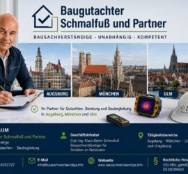 Wohnungskaufberatung Gutachter Impressum Bausachverständiger in Augsburg, München, Ulm